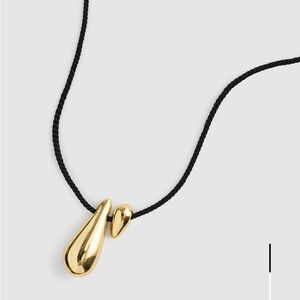 Madewell Double Droplet Pendant Necklace